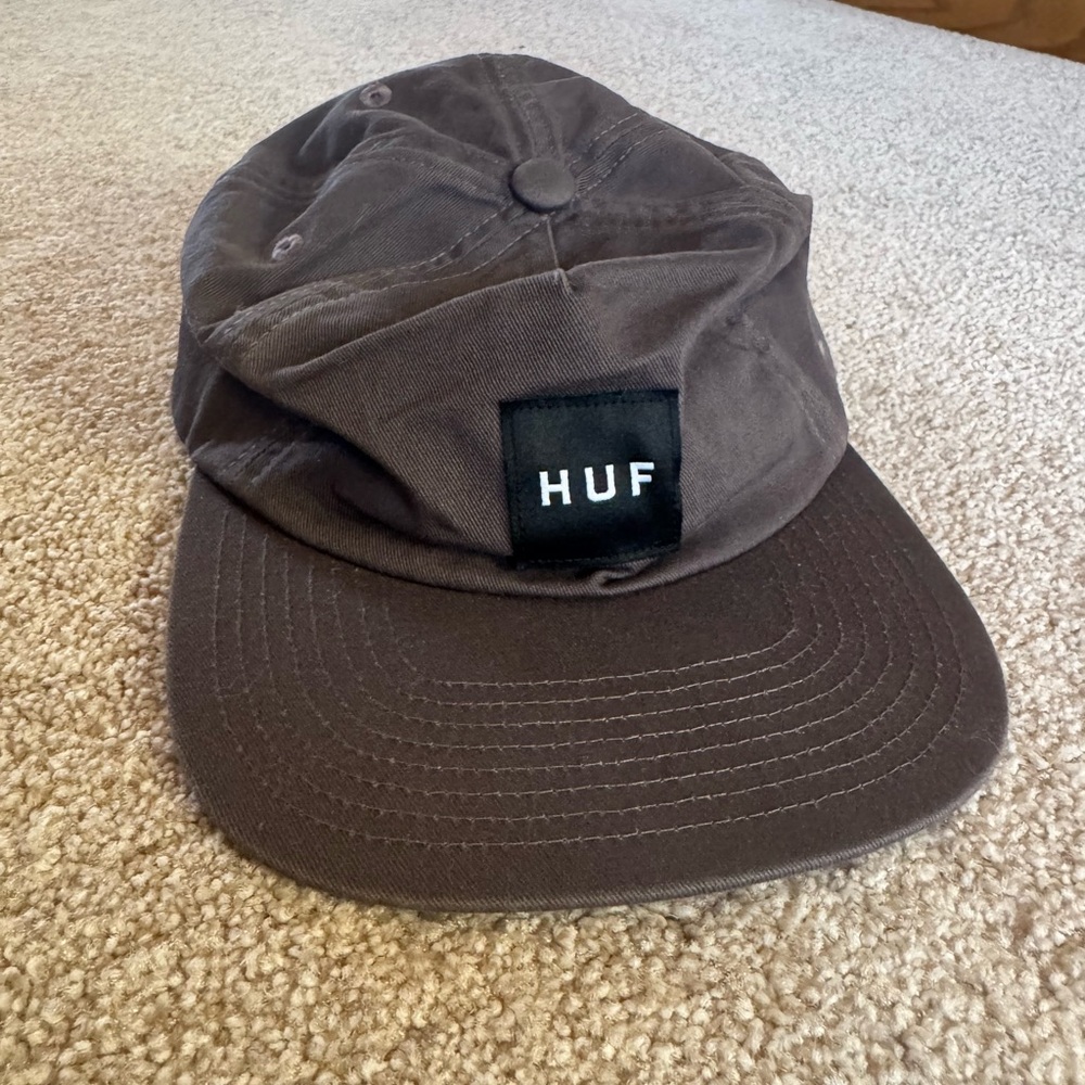 HUF Dark Brown/Grey Baseball Cap